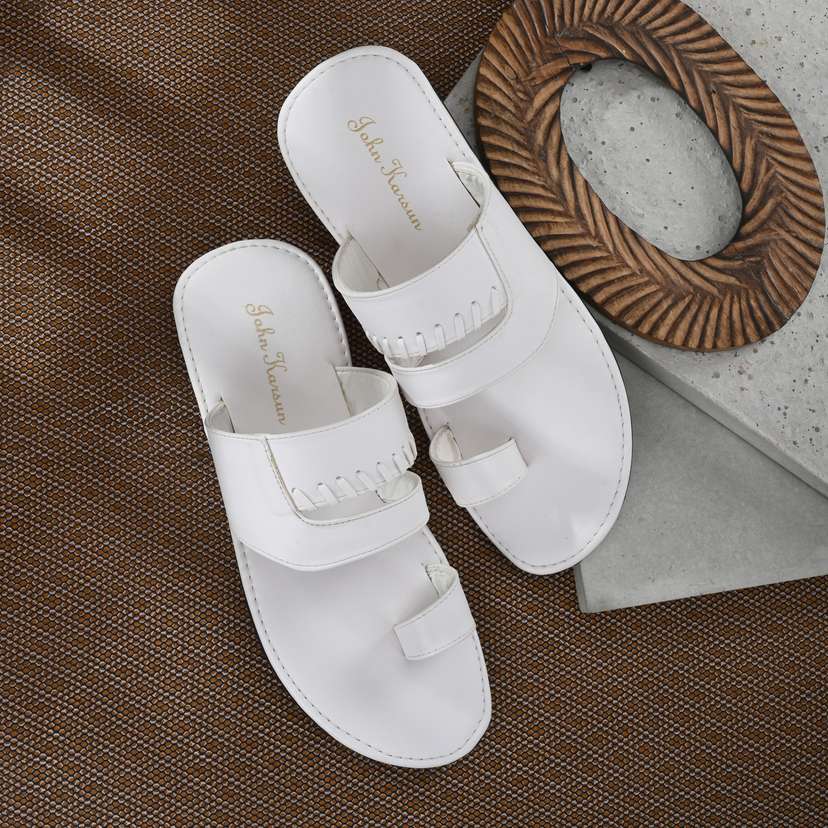 White sandals for mens online outlet