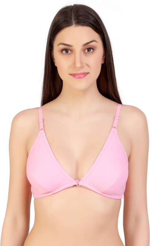 Stylish B Cup Front Open Bra Women Plunge Non Padded Bra Price in India -  Buy Stylish B Cup Front Open Bra Women Plunge Non Padded Bra online at