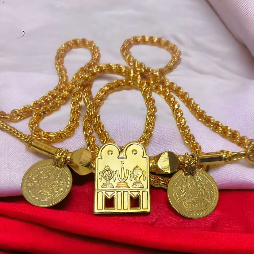Gold plated cheap thali chain