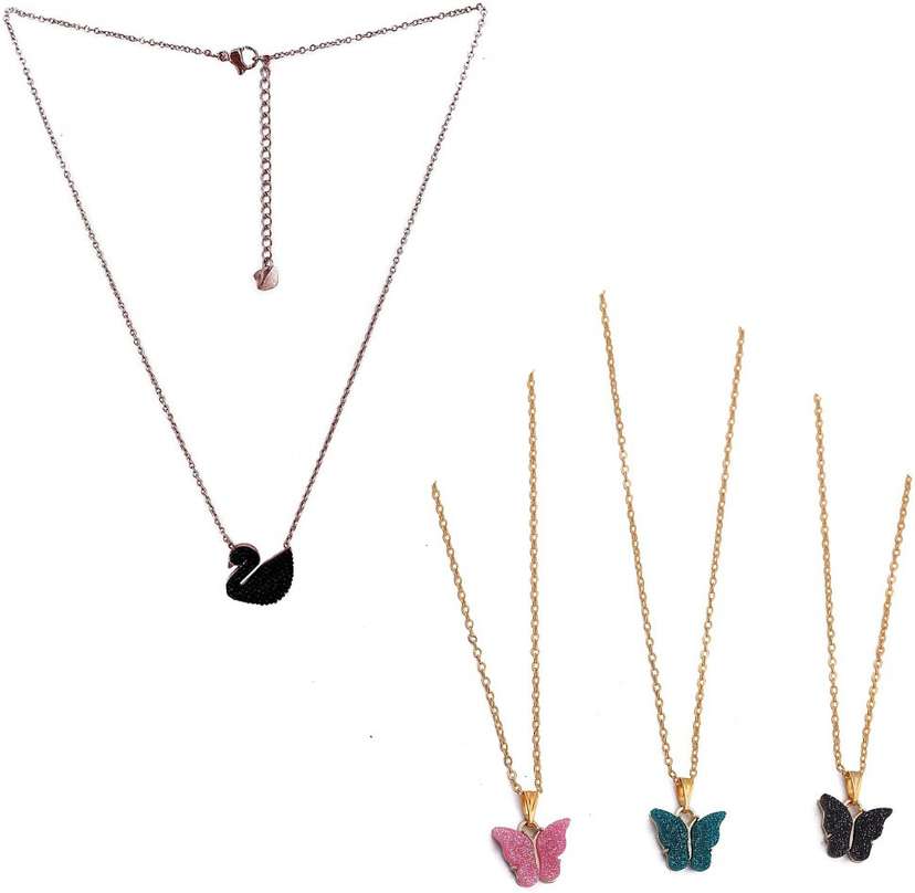 Gold plated Plated Alloy Necklace Set Price in India Buy Gold