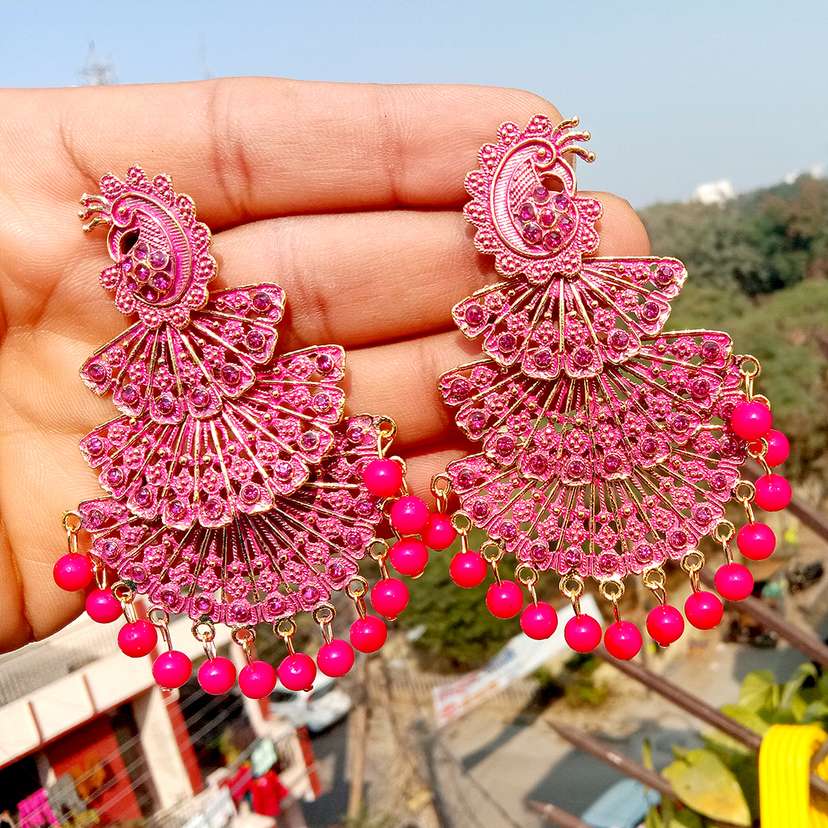 Pearl Alloy Jhumki Earring Price in India Buy Pearl Alloy Jhumki Earring online at Shopsy.in