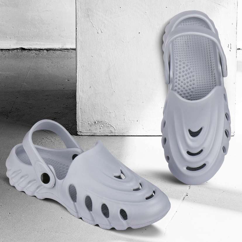 Men Grey Clogs Price in India Buy Men Grey Clogs online at Shopsy.in