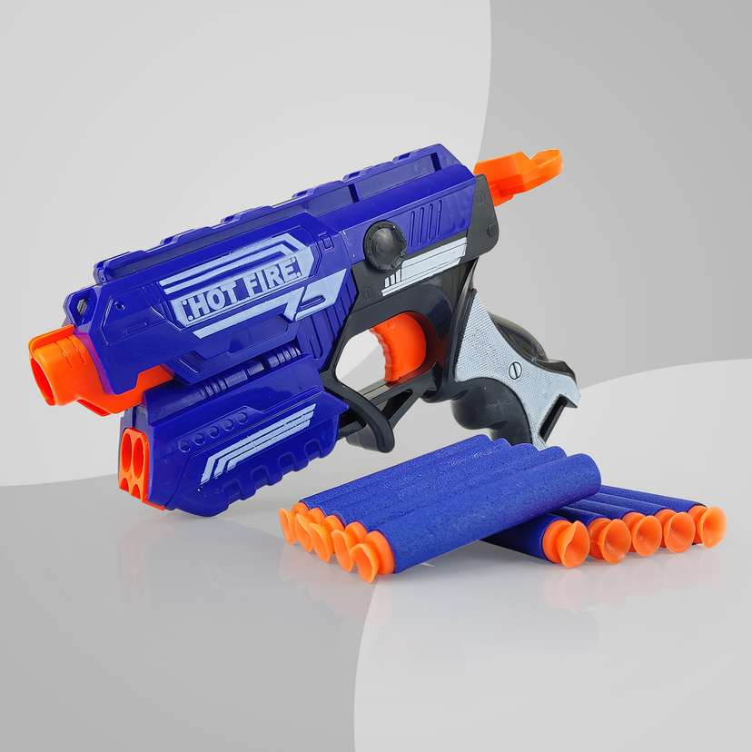NHR Blaze Storm Foam Blaster Gun with 20 Extra Bullet Target
