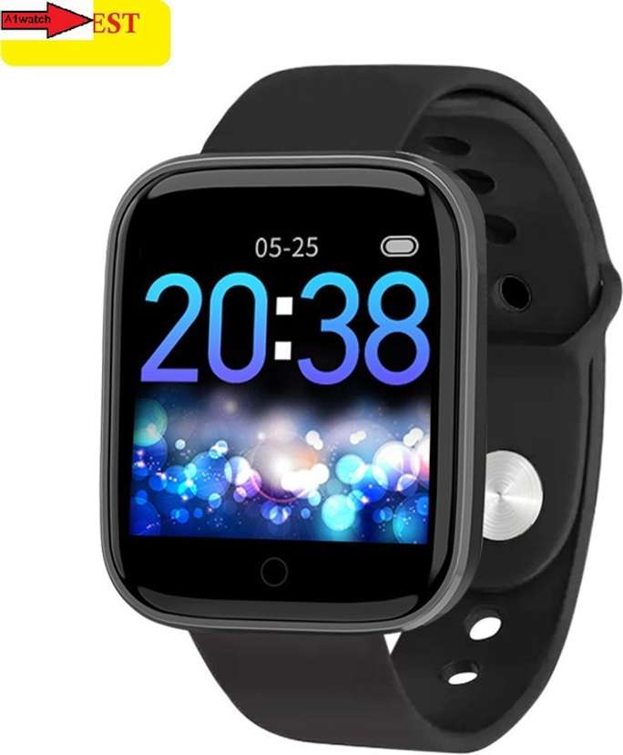 LUXUROVA S939 A1 PLUS ACTIVITY TRACKER BLUETOOTH SMART WATCH BLACK