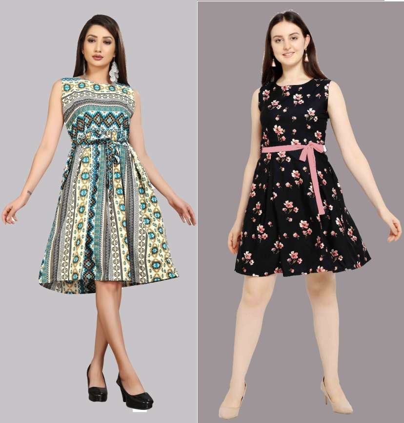 Women Flare Dresses - Buy Women Flare Dresses online in India