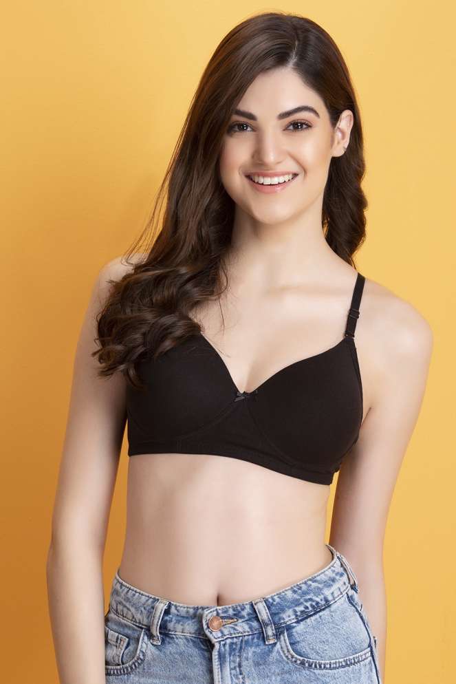 RICEPROP Women T-Shirt Lightly Padded Bra - Buy RICEPROP Women T-Shirt  Lightly Padded Bra Online at Best Prices in India