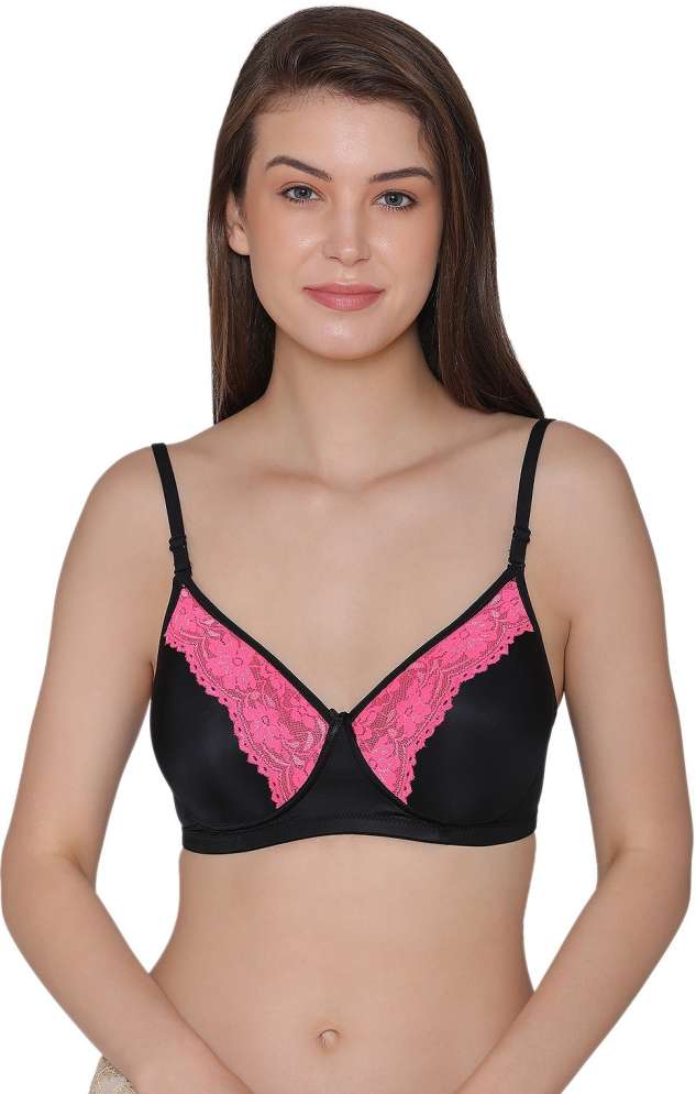 Clovia Lace Padded Non-Wired Multiway Bra Women Full Coverage