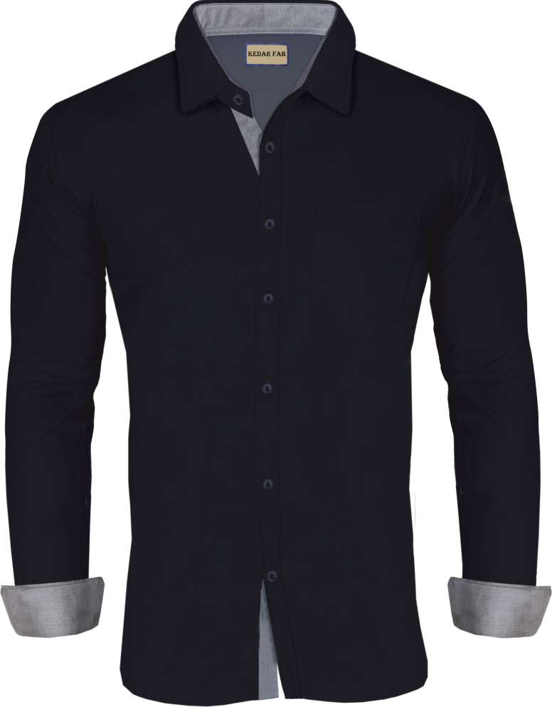 Men Printed Formal Black Shirt Price in India - Buy Men Printed Formal  Black Shirt online at
