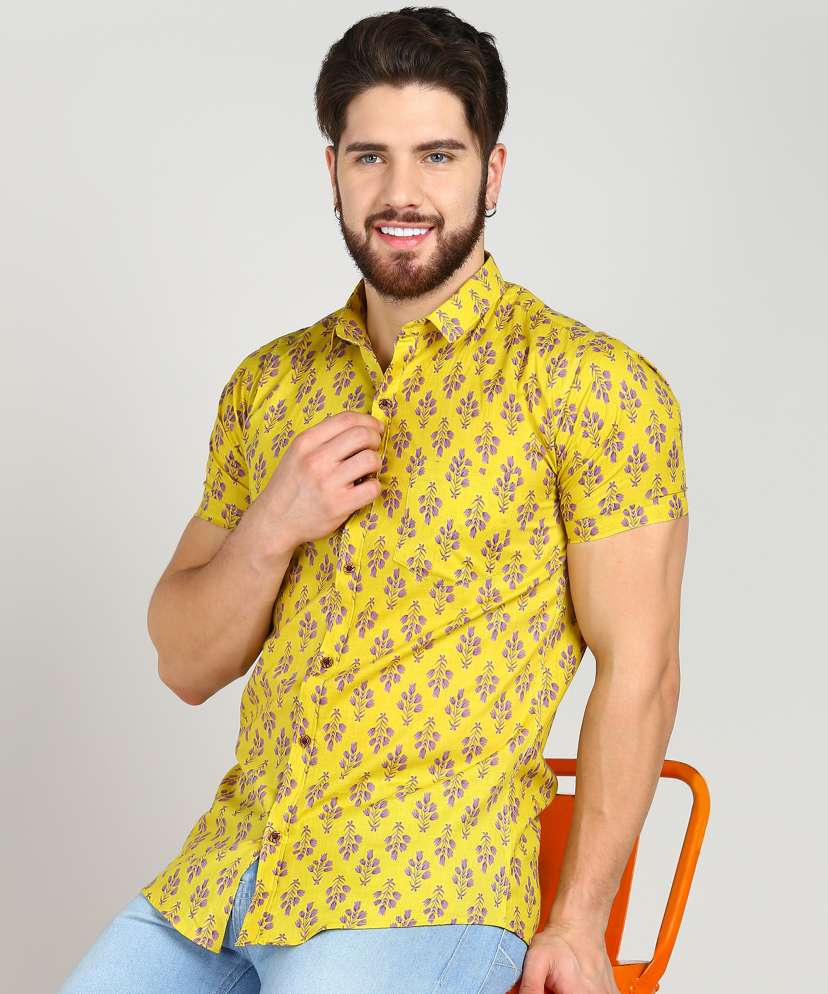 Yellow Shirts - Buy Yellow Shirts Online in India