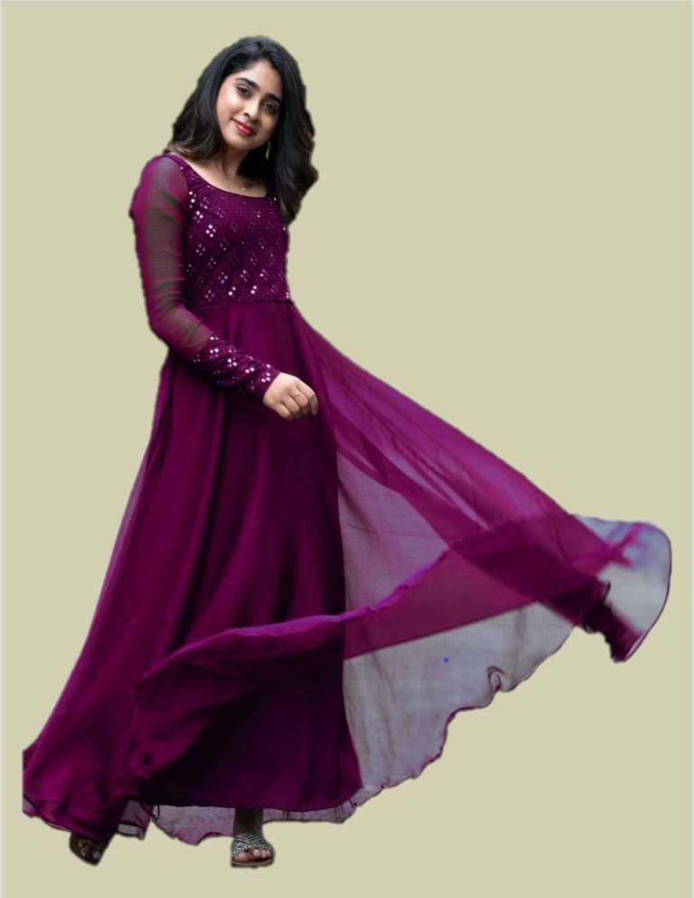Anarkali gown price clearance