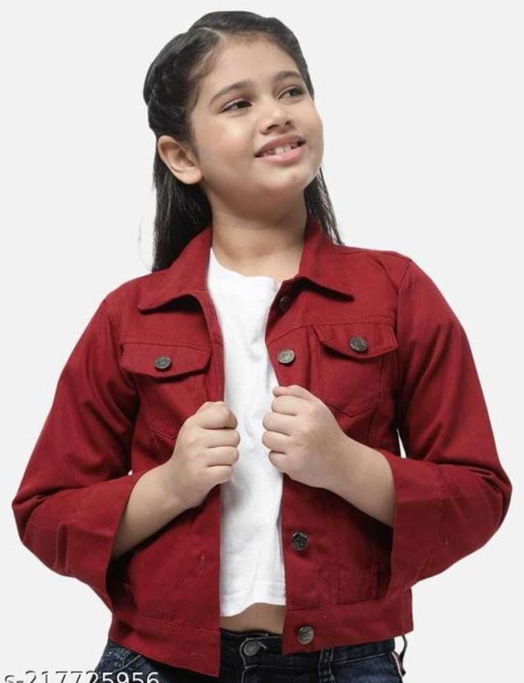 Girls Denim Jacket Price in India Buy Girls Denim Jacket online at Shopsy.in