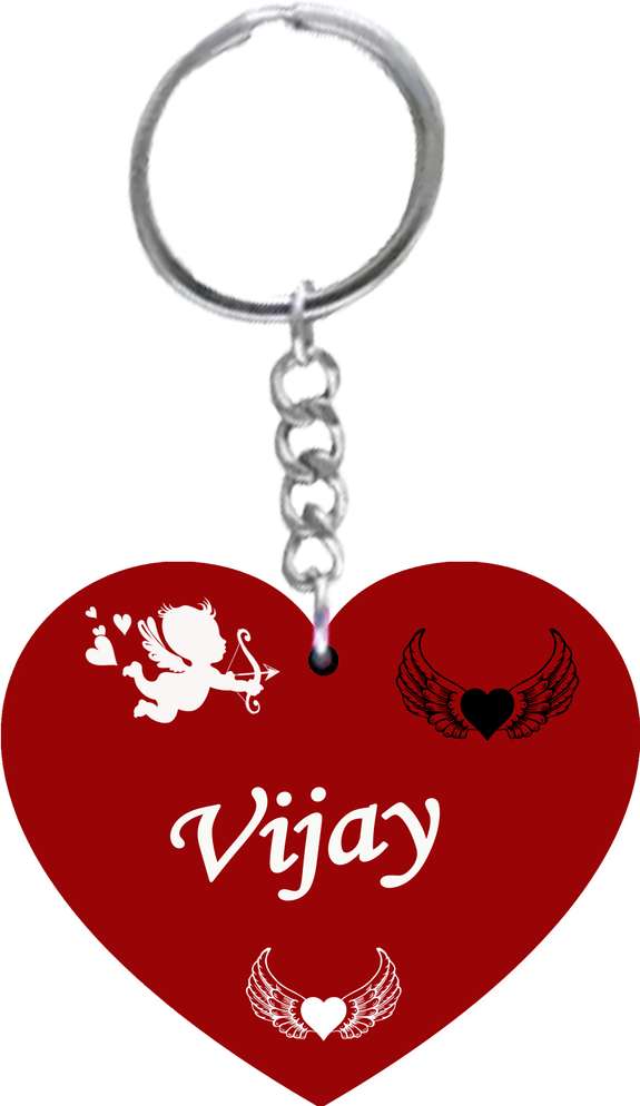 MorFex Vijay Name Beautiful Heart Shape Arclic Keychain Best Gifts for Your Special Key Chain Price in India Buy MorFex Vijay Name Beautiful Heart Shape Arclic Keychain Best Gifts for Your