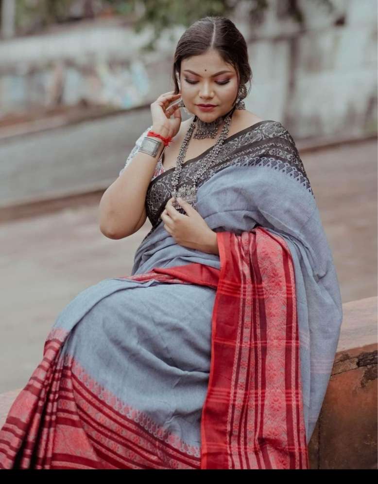 Pure cotton saree with price on sale