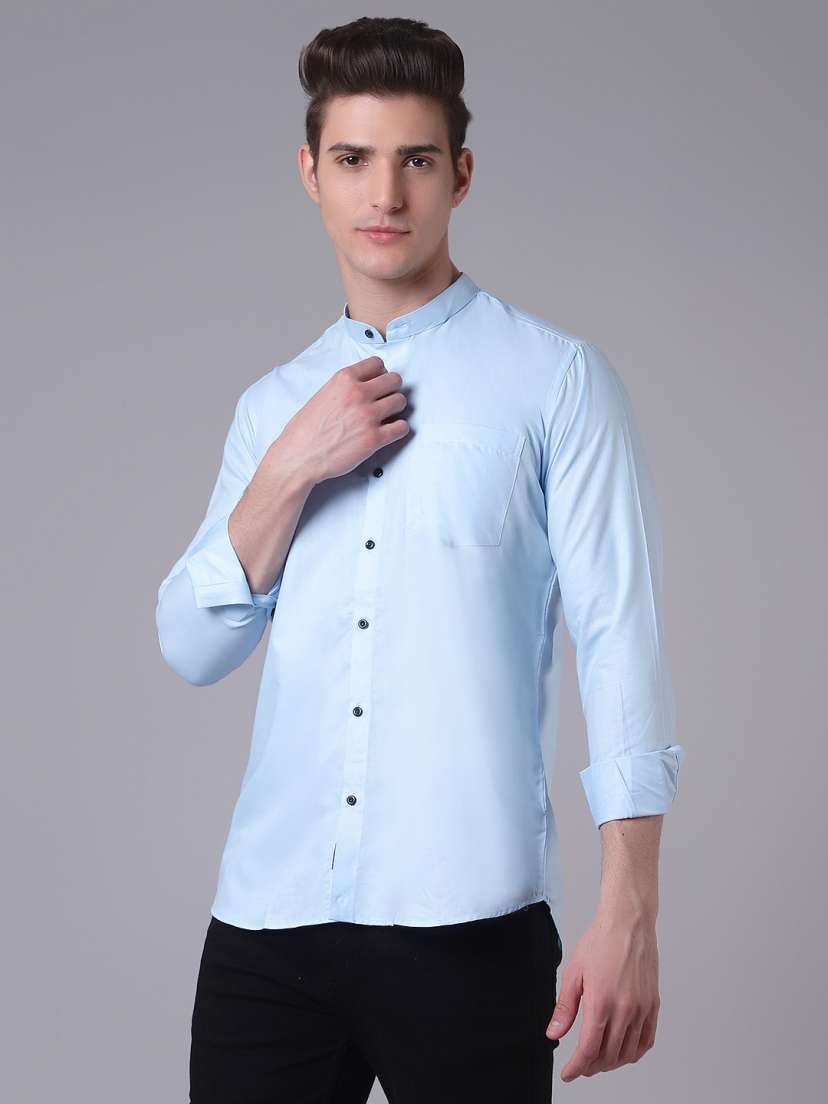 Light blue clearance casual shirt