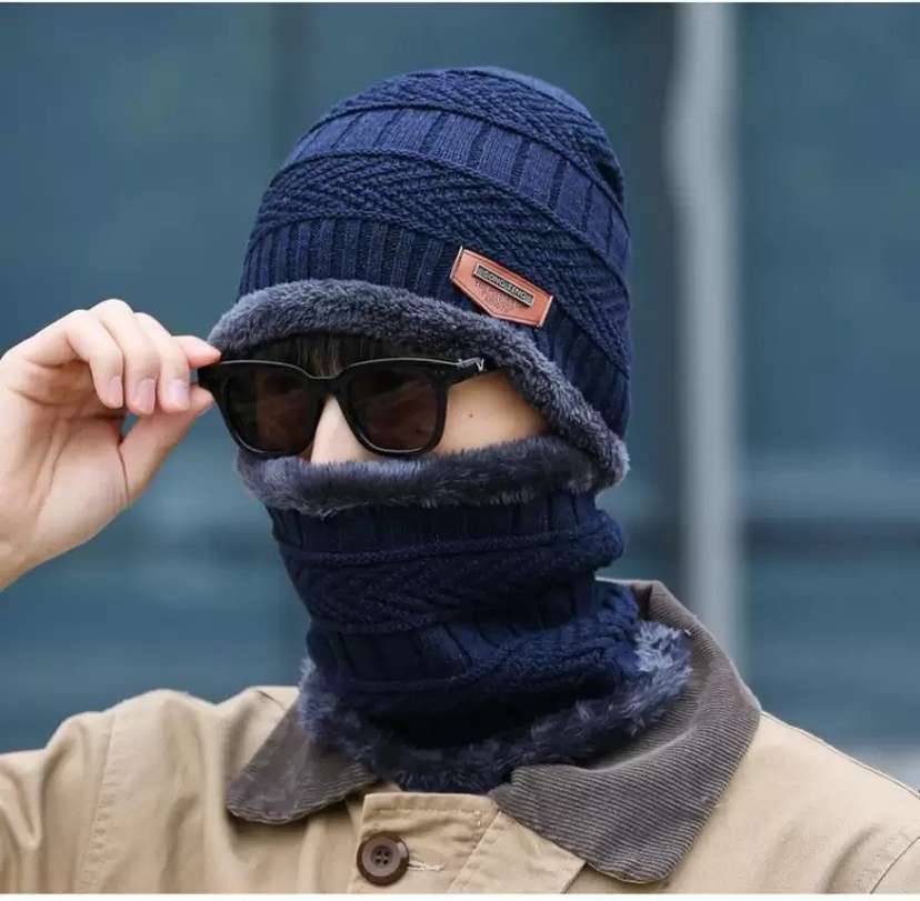 Woolen sales cap online