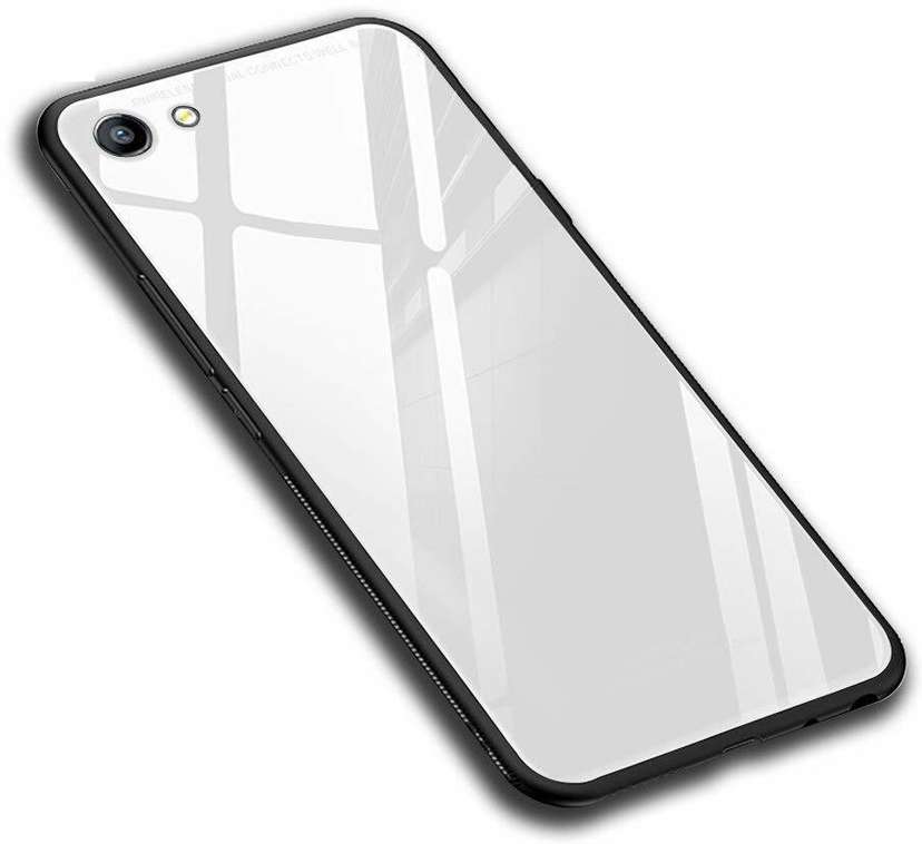 ZYBUX Back Cover for Mi Redmi Y1 Lite Luxurious Toughened Glass