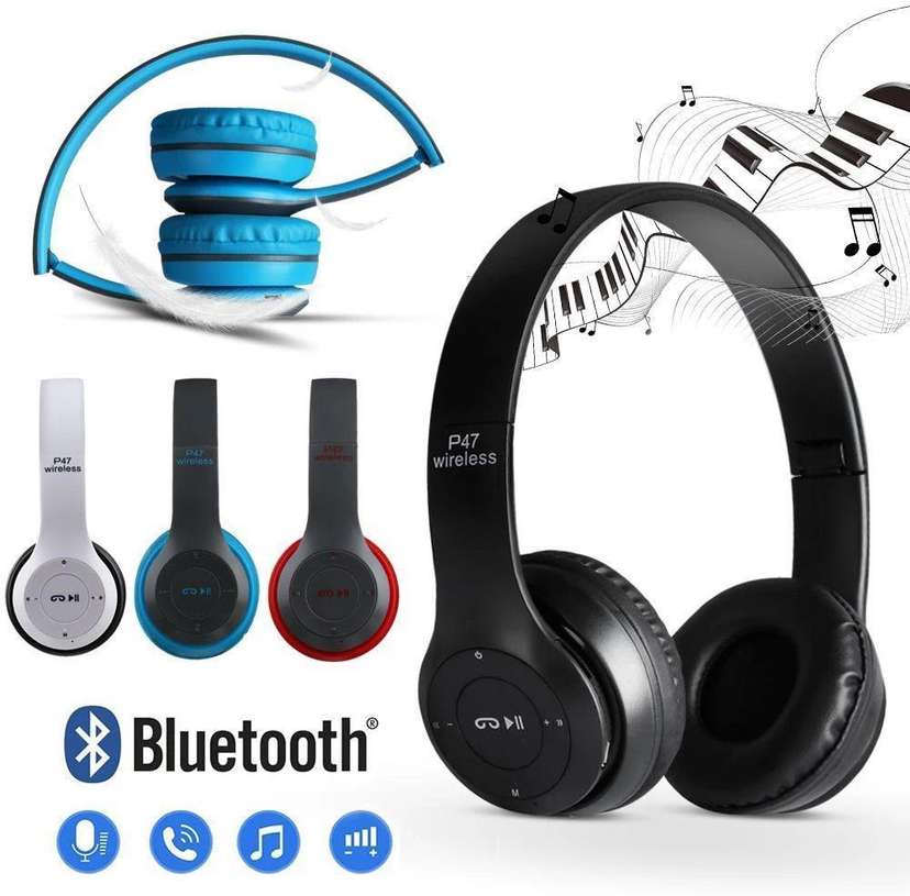 P47 wireless online bluetooth headphones