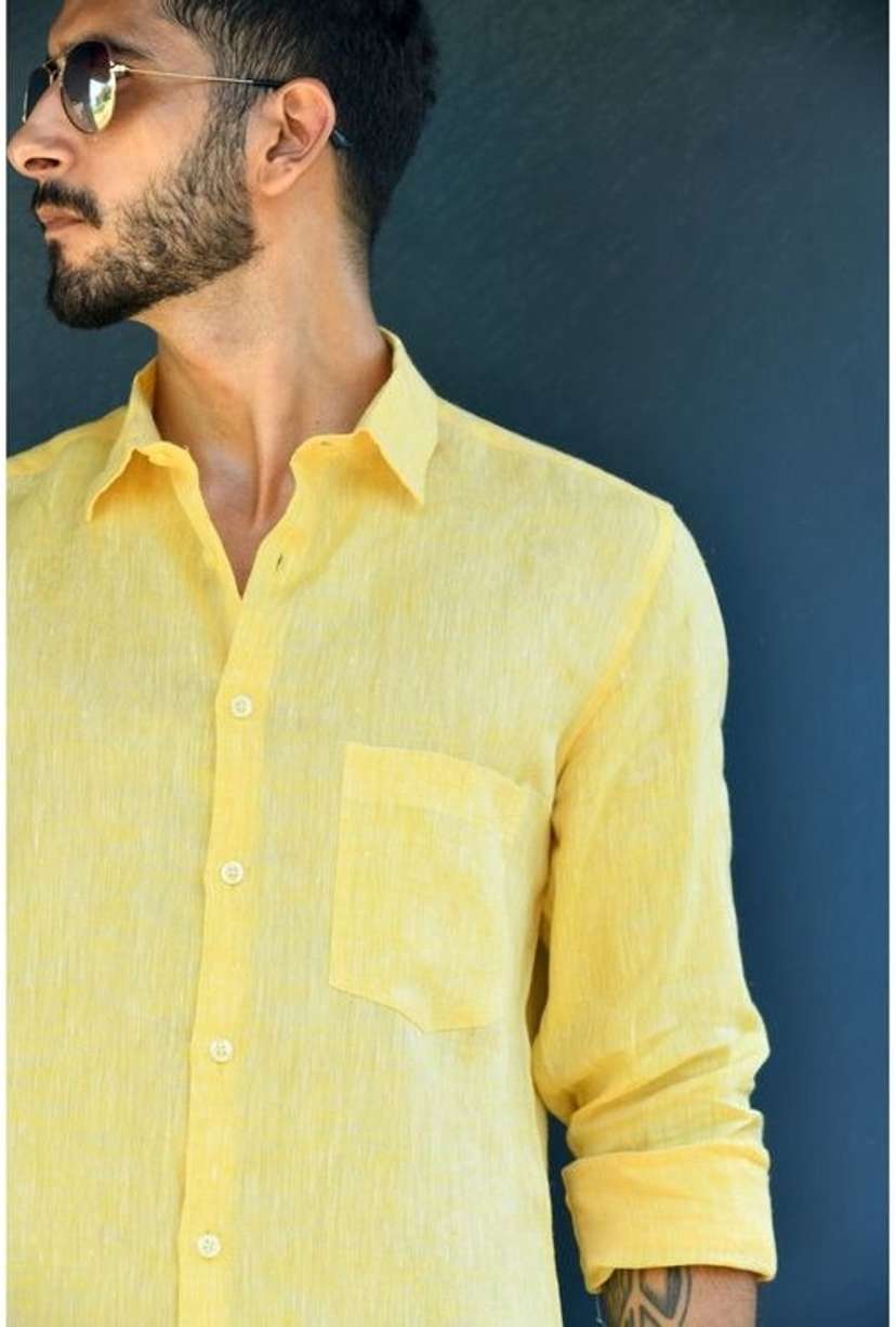 H and hotsell m lemon shirt