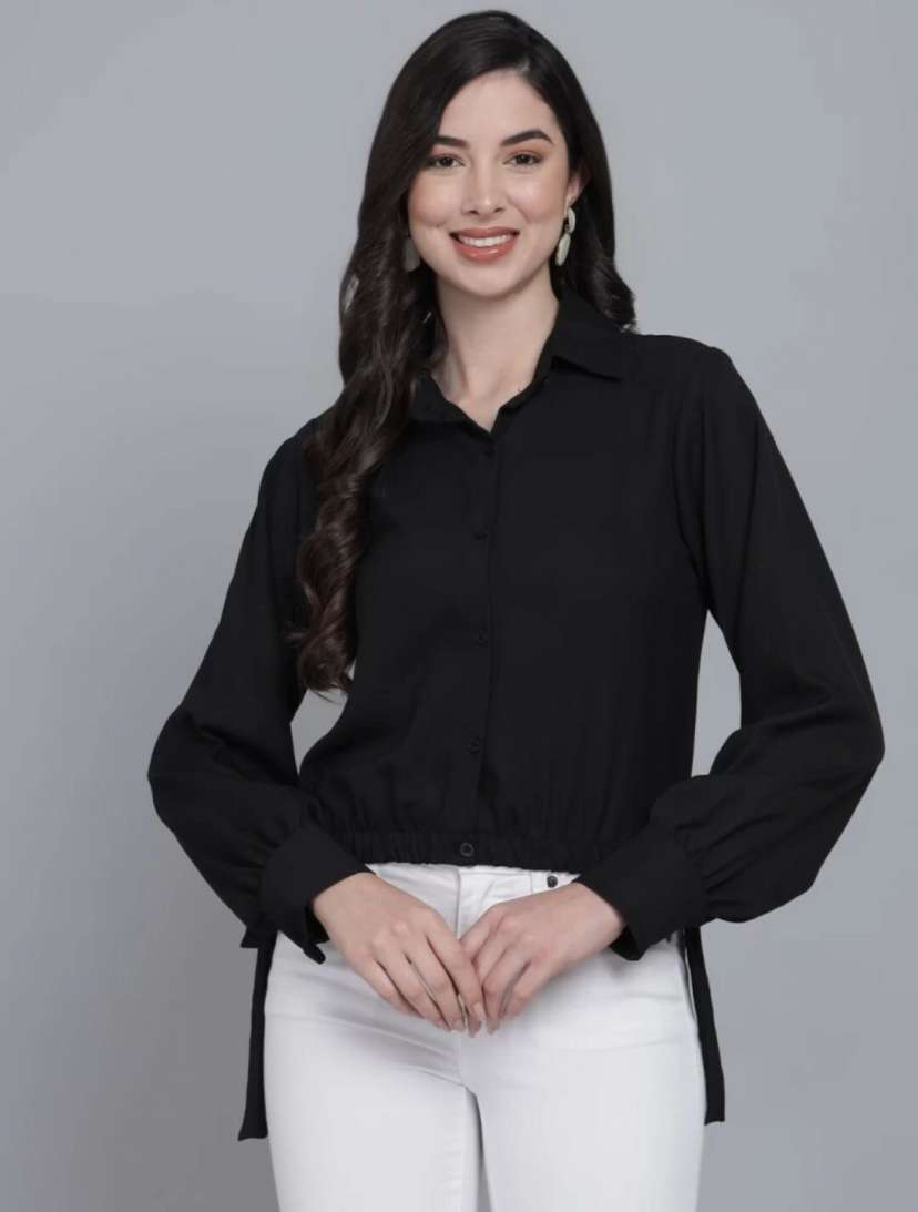 Black shirt outlet womens online india