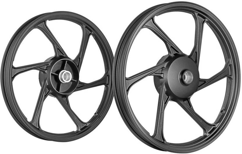 Speedwav 274576 Front, Rear Alloy Iron Hero Passion Pro Motorbike Tyre