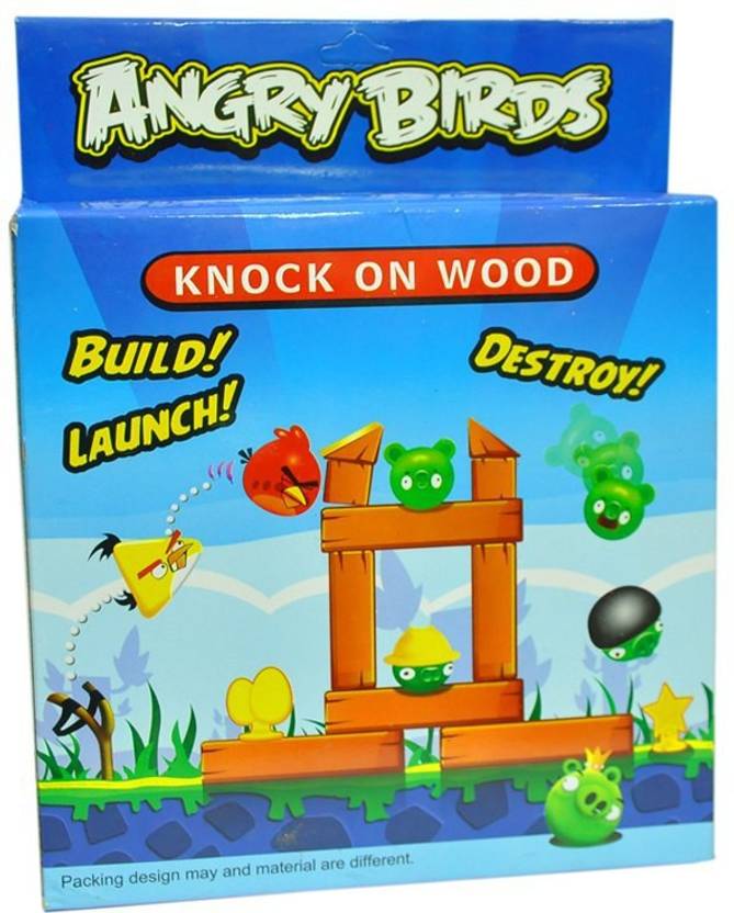 NEW PINCH Angry Birds Knock On Wood Party & Fun Games Board Game