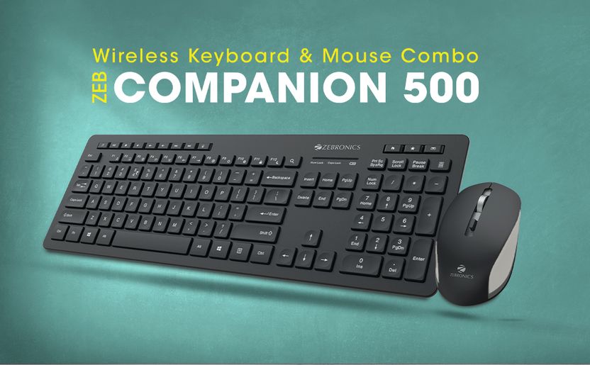 ZEBRONICS Zeb-Companion 500 Wireless Keyboard and Mouse Combo - Image 10