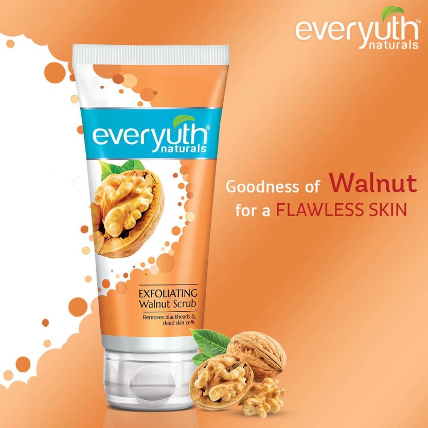 Everyuth Naturals Exfoliating Walnut Scrub 50g - Image 8