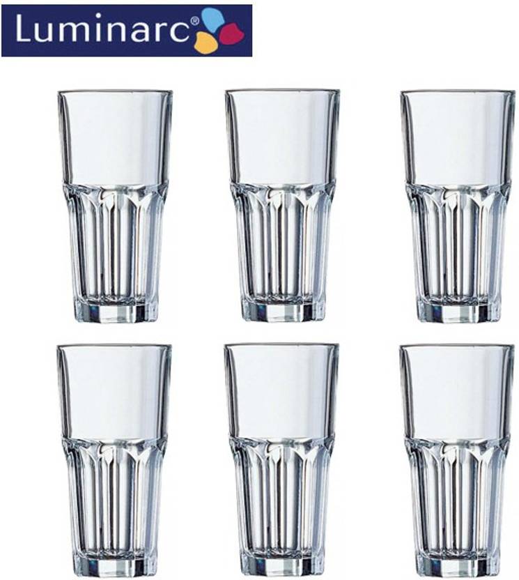 LUMINARC (Pack of 6) G3655 Glass Set Water/Juice Glass