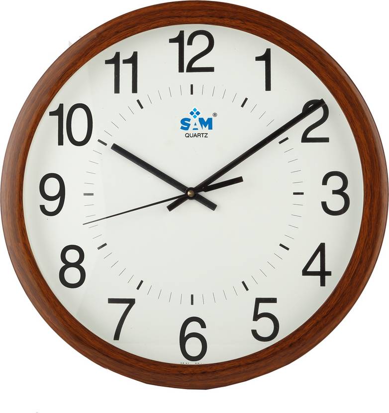 SAM Analog 33 cm X 33 cm Wall Clock Price in India Buy SAM Analog 33