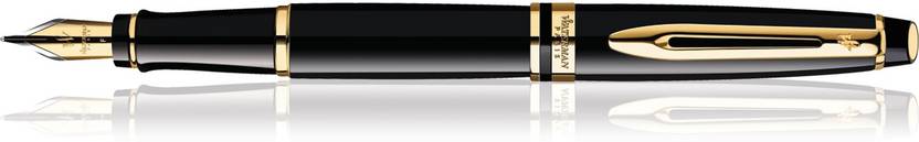 Waterman Expert Black Gt Fountain Pen