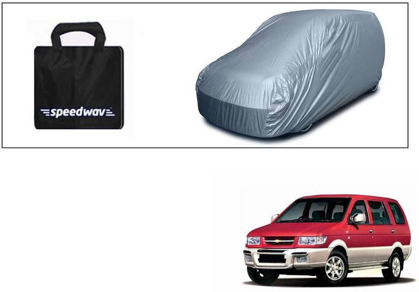 Accedre Car Cover For Chevrolet Tavera (Without Mirror Pockets)