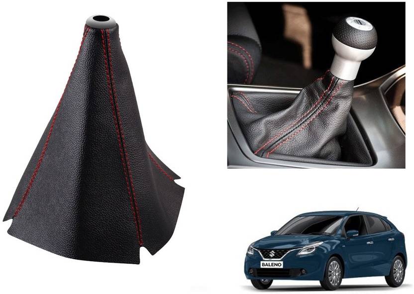 Speedwav Leatherette Cover for Maruti Baleno Car Gear Lever Price in