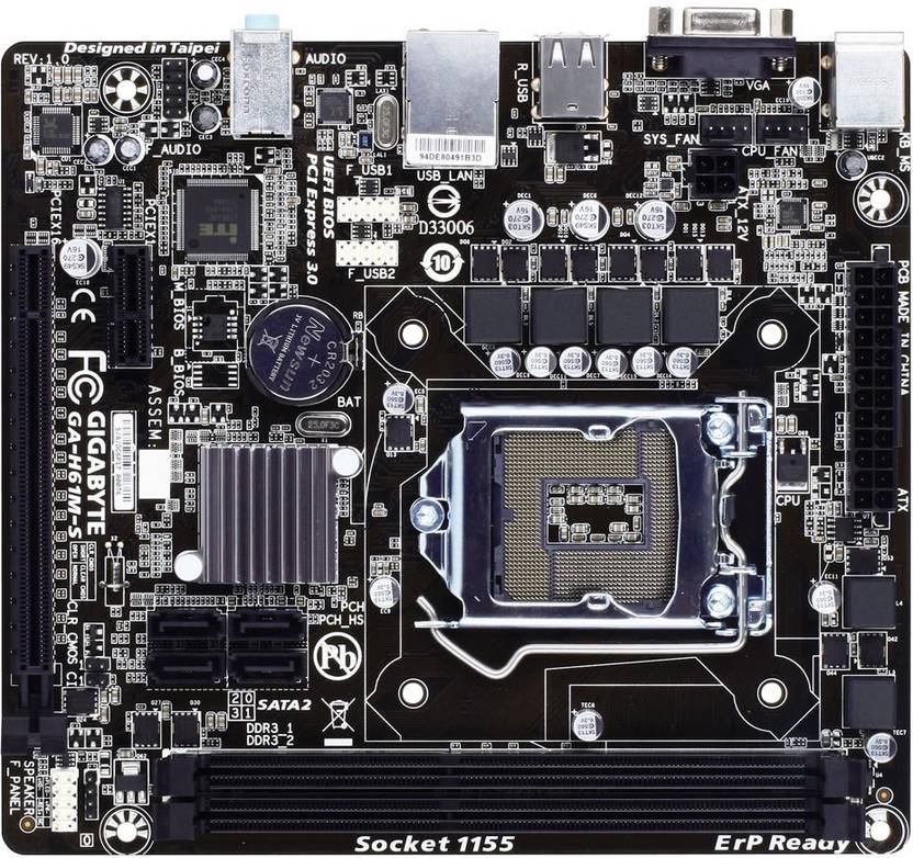 GIGABYTE H61MS Motherboard GIGABYTE
