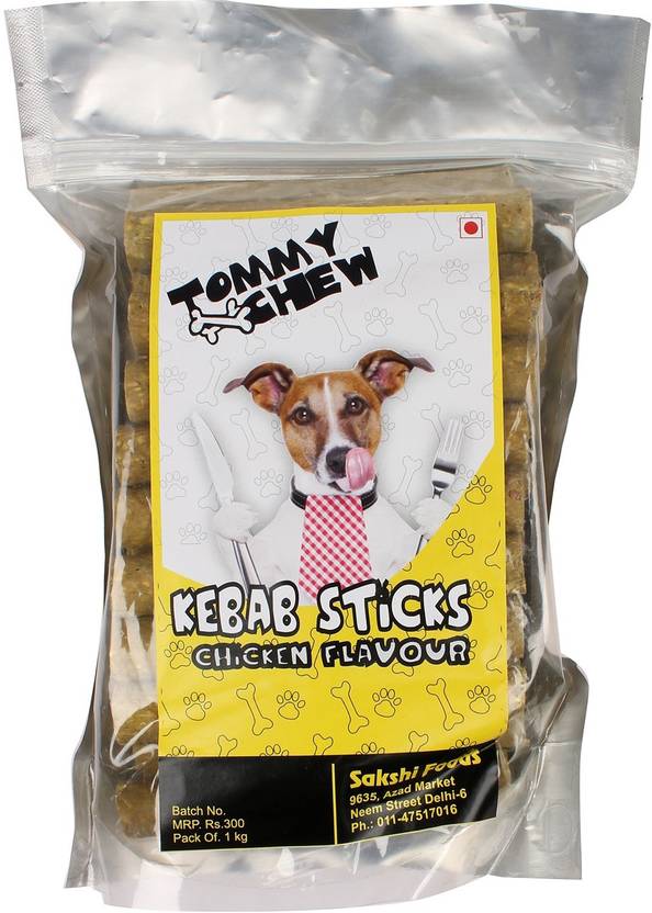 TommyChew TommyChew Kebab Treat for Dogs Chicken flavour (950 gms) Chicken Dog Chew