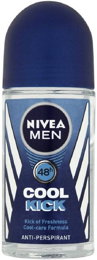 NIVEA Men Cool Kick Deodorant Roll-on  -  For Men