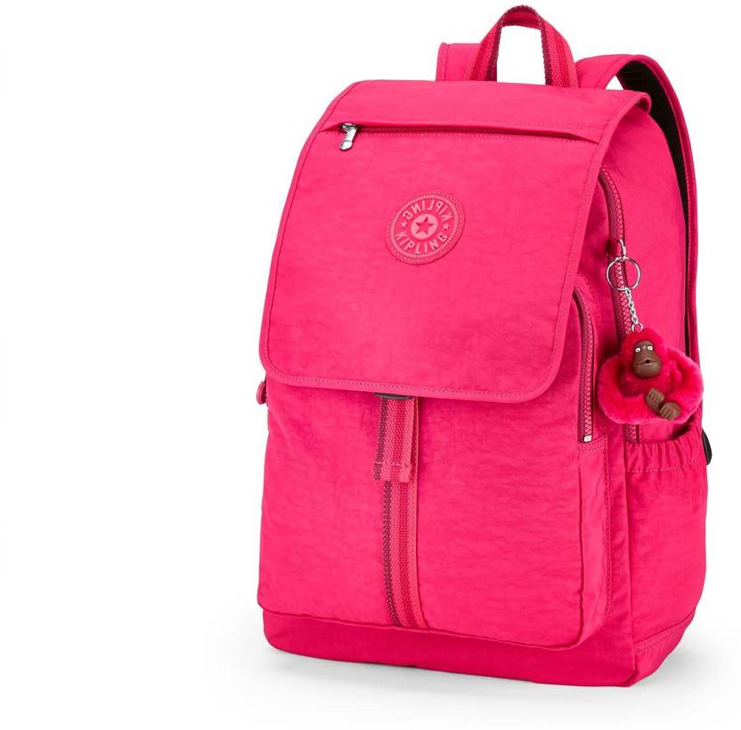 KIPLING HARUKO 25 L Laptop Backpack Cherry Pink Mix Price in India