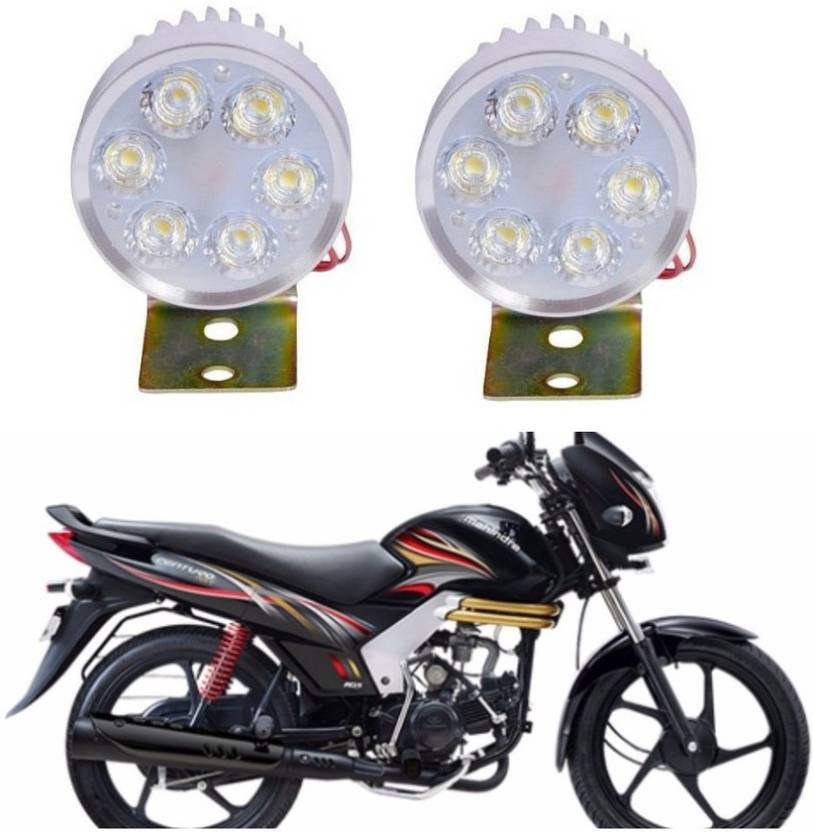 AUTOGARH M50 6 LED FOG HEADLIGHT FOR Centuro Parking Light Motorbike LED for Mahindra (15 V, 60 W)