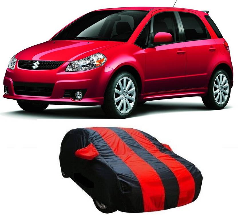 AutoKart Car Cover For Maruti Suzuki SX4 (With Mirror Pockets)