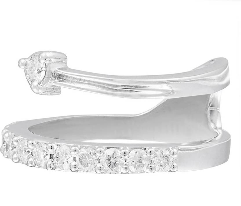 RSBL Gold Diamond Ring DGLA Approved 14kt Diamond White Gold ring Price