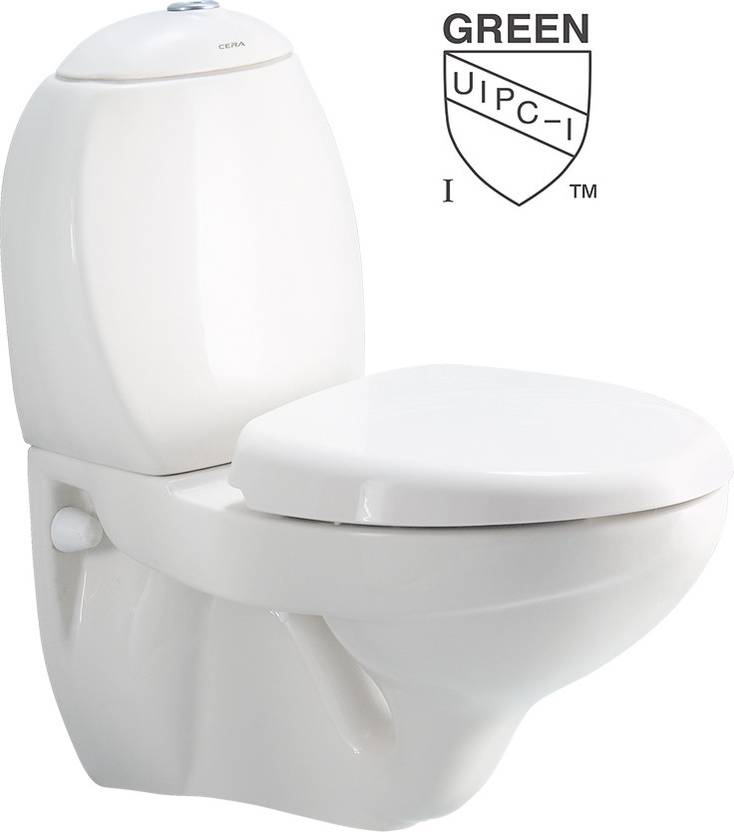 CERA Clair Two Piece Wall Hung Ewc P Trap Western Commode Price in