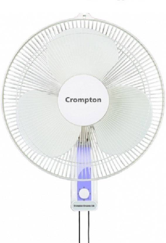 CROMPTON Hiflo Wave 400 mm 3 Blade Wall Fan Price in India Buy