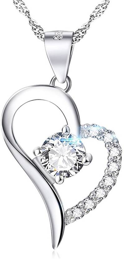 PEORA Letter B Heart Alloy