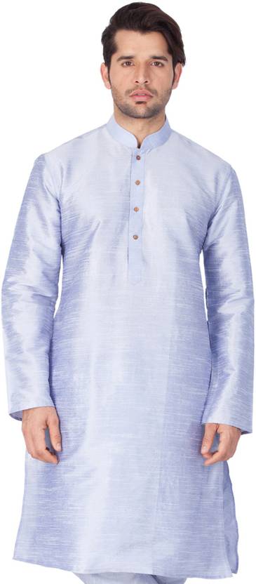 VASTRAMAY Men Solid Straight Kurta