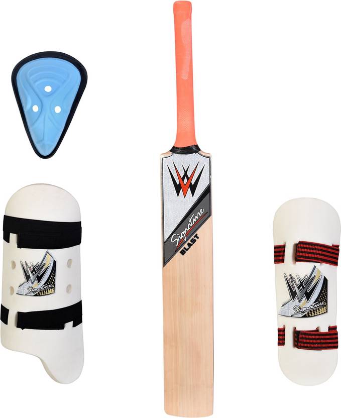 W SIGNATURE BLAST English Willow Short Handle + 2 Thigh pad + 1 Abdo