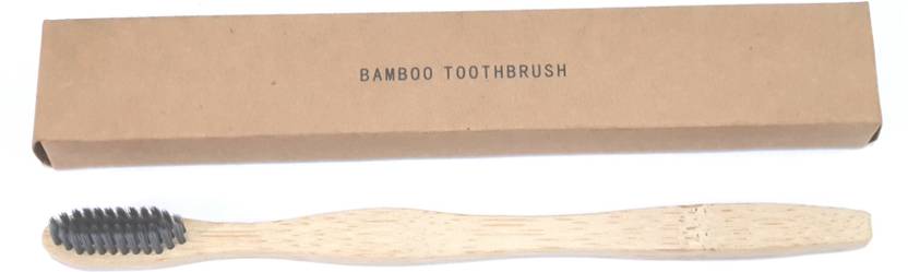 Being Trendy bmbu charcol Medium Toothbrush