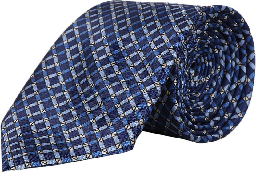 Paranoid Geometric Print Tie