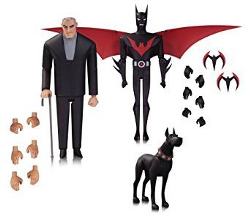 DC Comics Batman Beyond Terry Mcginnis, Bruce Wayne And Ace Action