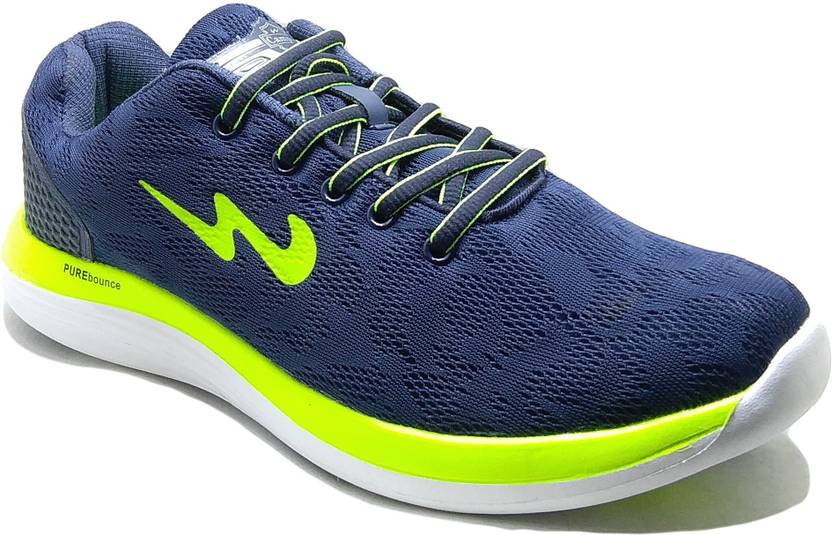 CAMPUS ZEAL Navy Green Running Shoes For Men Buy CAMPUS ZEAL Navy