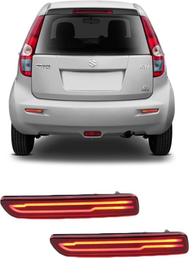 CARZEX Car Rear Bumper Break Light for Maruti Ritz with Neon (Knife