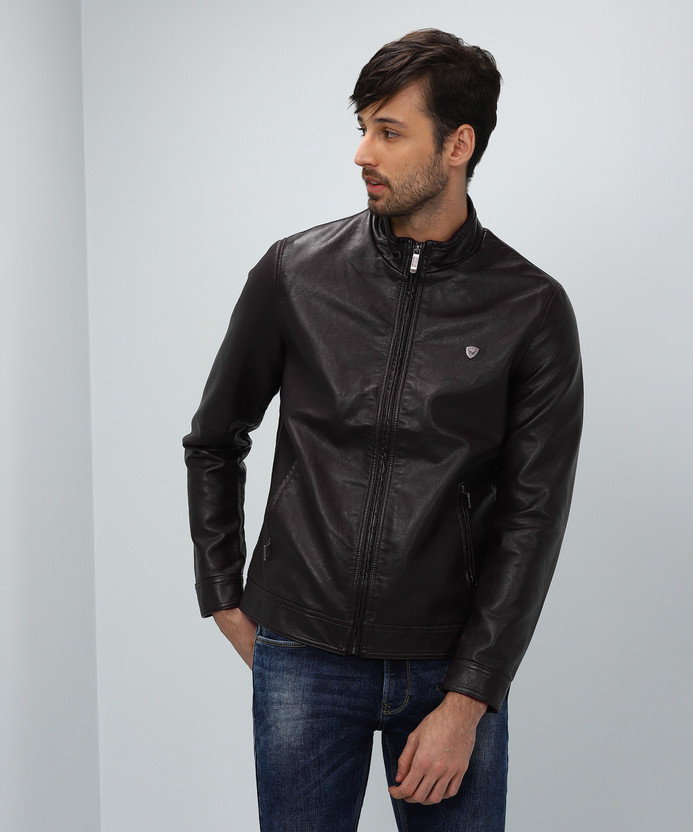 Full Sleeve Solid Men Jacket 